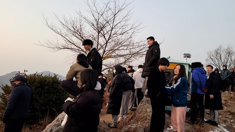 ▲ 계묘년 무선산 새해 일출 ⓒ전시은