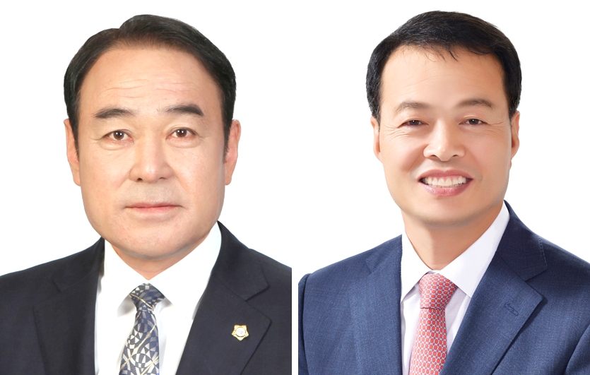 ▲ 주재현, 송하진 여수시의원