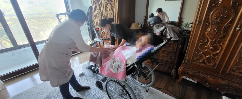 ▲ 여수시 장애인활동지원 수행기관 활동 모습