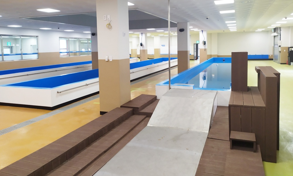 ▲ 수산물위판장 정비 후- 청정위판장(폐쇄형)