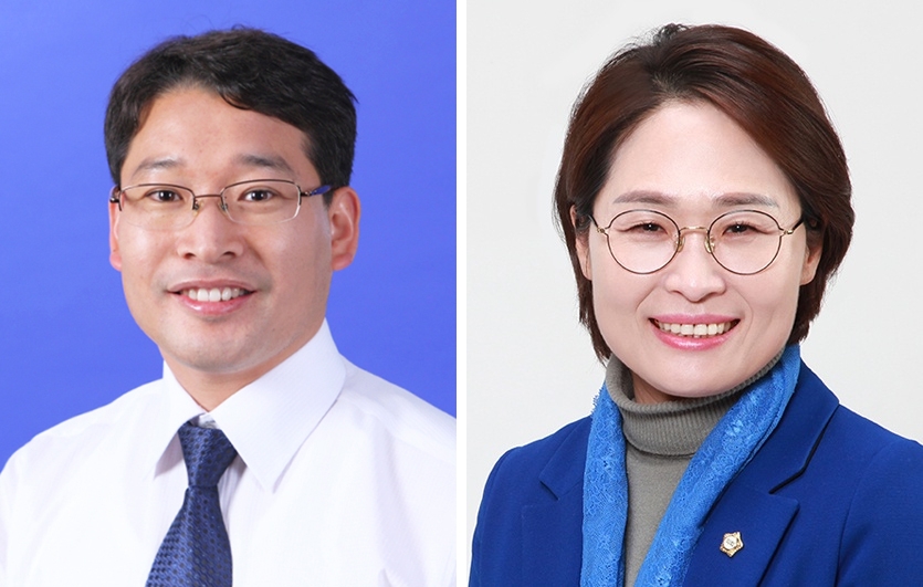 ▲ 민덕희‧문갑태 여수시의원