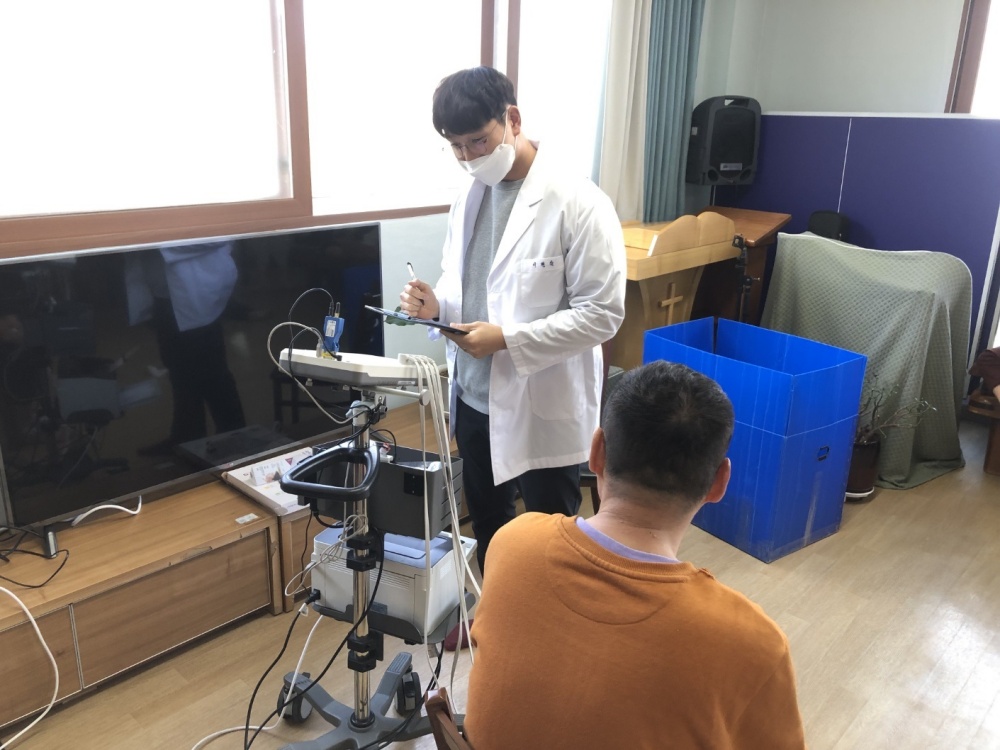 ▲ 찾아가는 운동처방 서비스