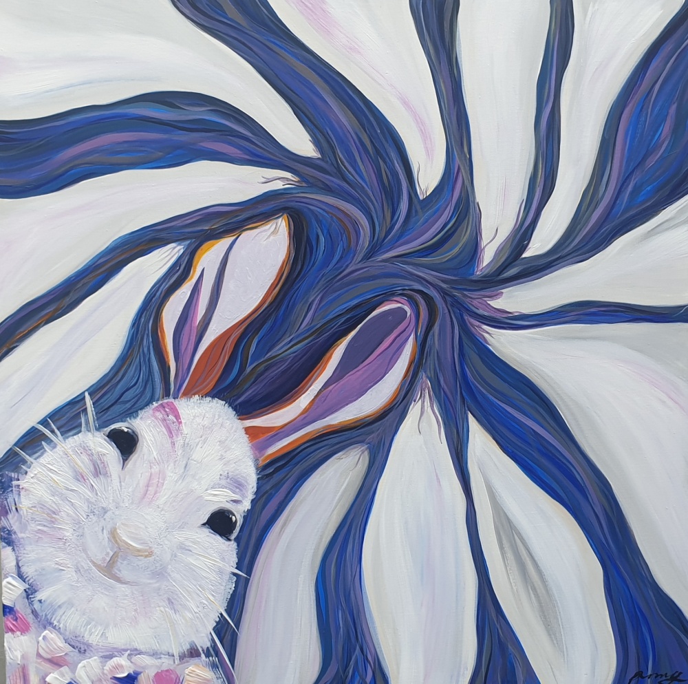 ▲ 류미연, 공동체(75x75, 캔버스에 아크릴)