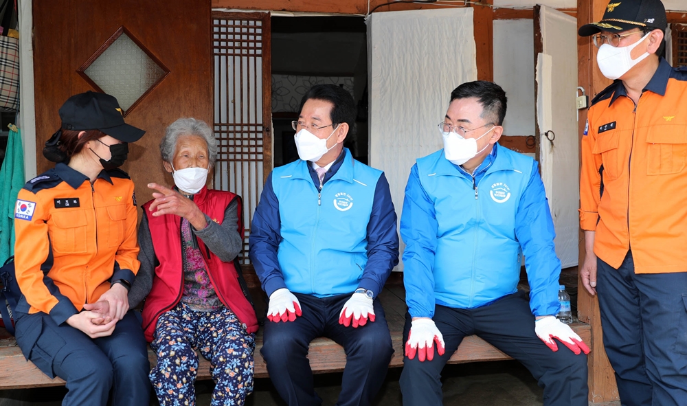 ▲ 전라남도 복지기동대 활동