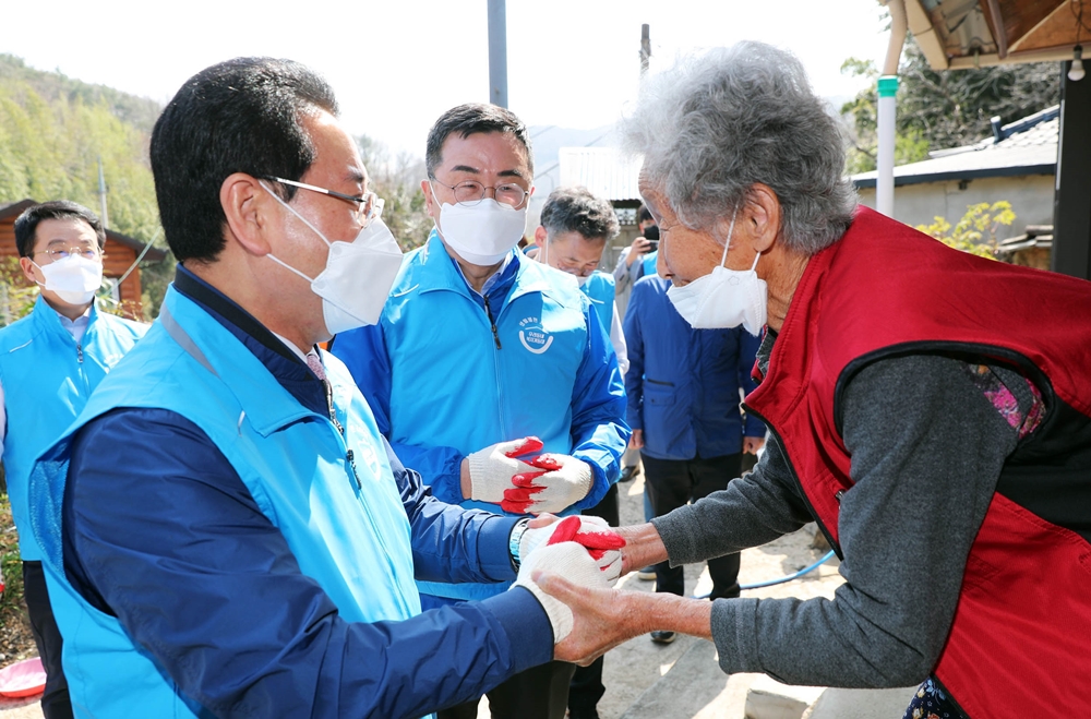 ▲  전라남도 복지기동대 활동