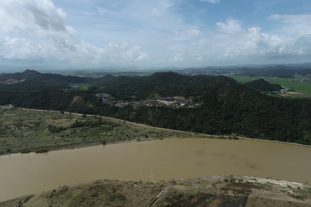 ▲ 드론으로 촬영한 의병역사박물관