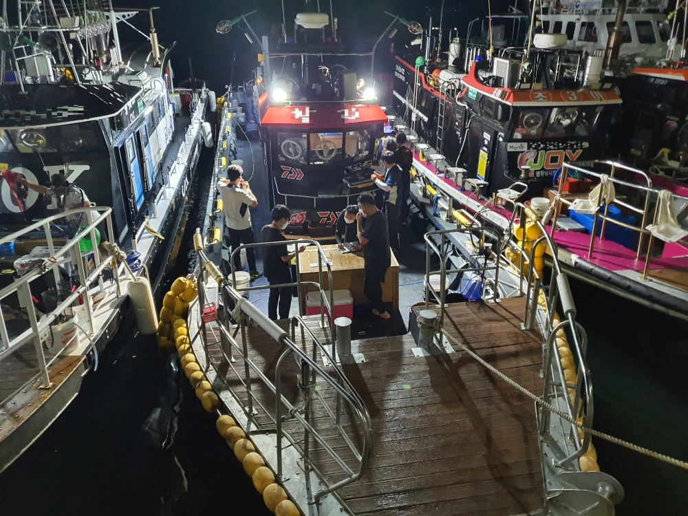 ▲  낚시어선 안전점검