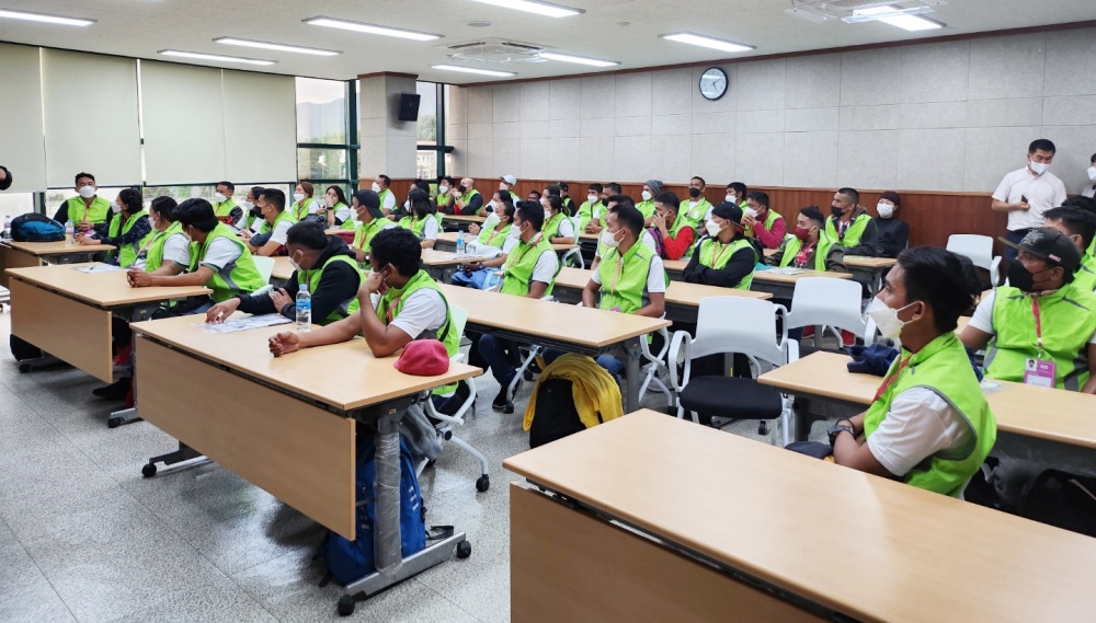 ▲ 공공형 계절근로자 교육