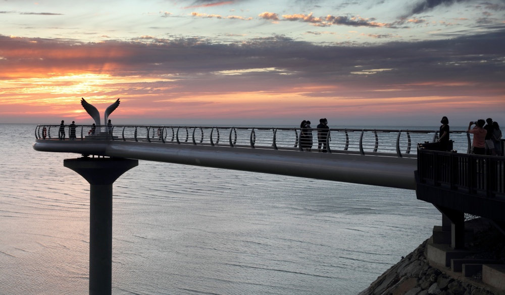 ▲ 영광 백수해안도로 노을전망대