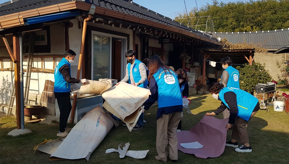 ▲ 곡성 고달면 복지기동대 활동