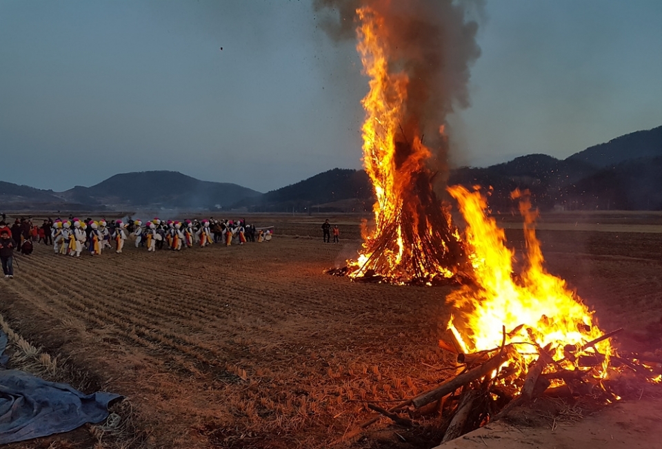 지난 2018년 정월대보름 ‘가사리와 함께하는 달빛여행’ 행사 장면