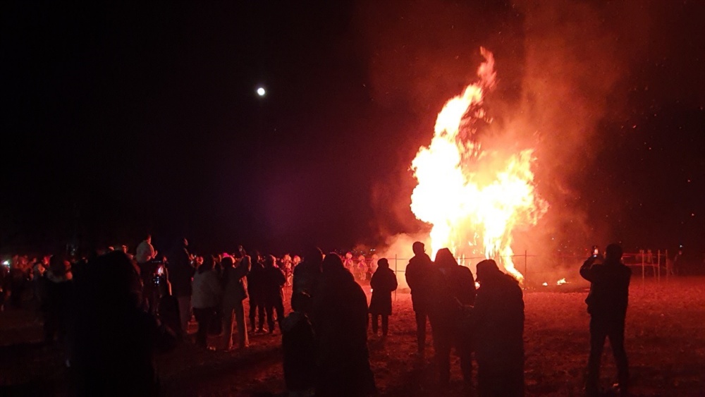 ▲ 불타오르는 달집  ⓒ정병진