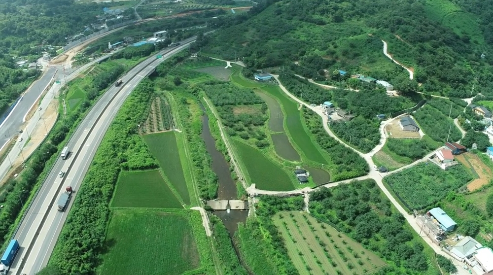 ▲ 하천재해예방사업 대상지인 광양 옥곡천