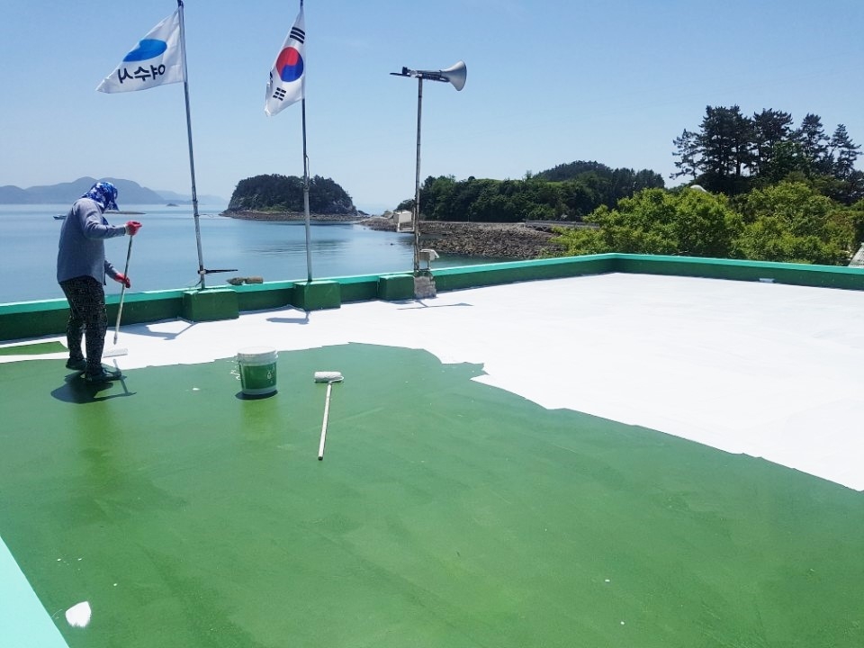 쿨루프(Cool Roof) 조성 모습