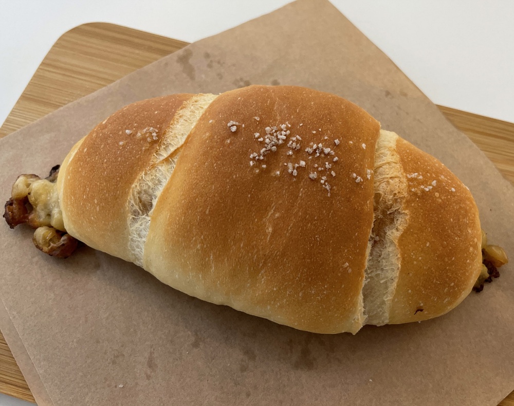 ▲상품개발비를 지원받은 디저트(옥수수소금빵)