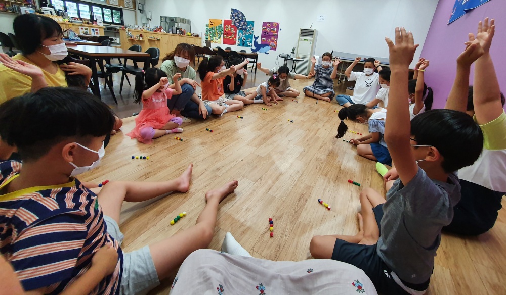 ▲ 광양 노라줌마 마을공동체 활동 