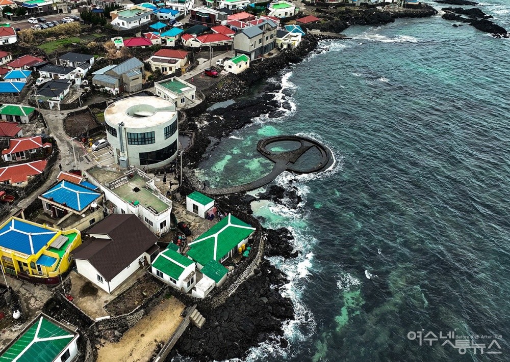 ▲제주 구좌읍에 위치한 청굴물  ⓒ정종현