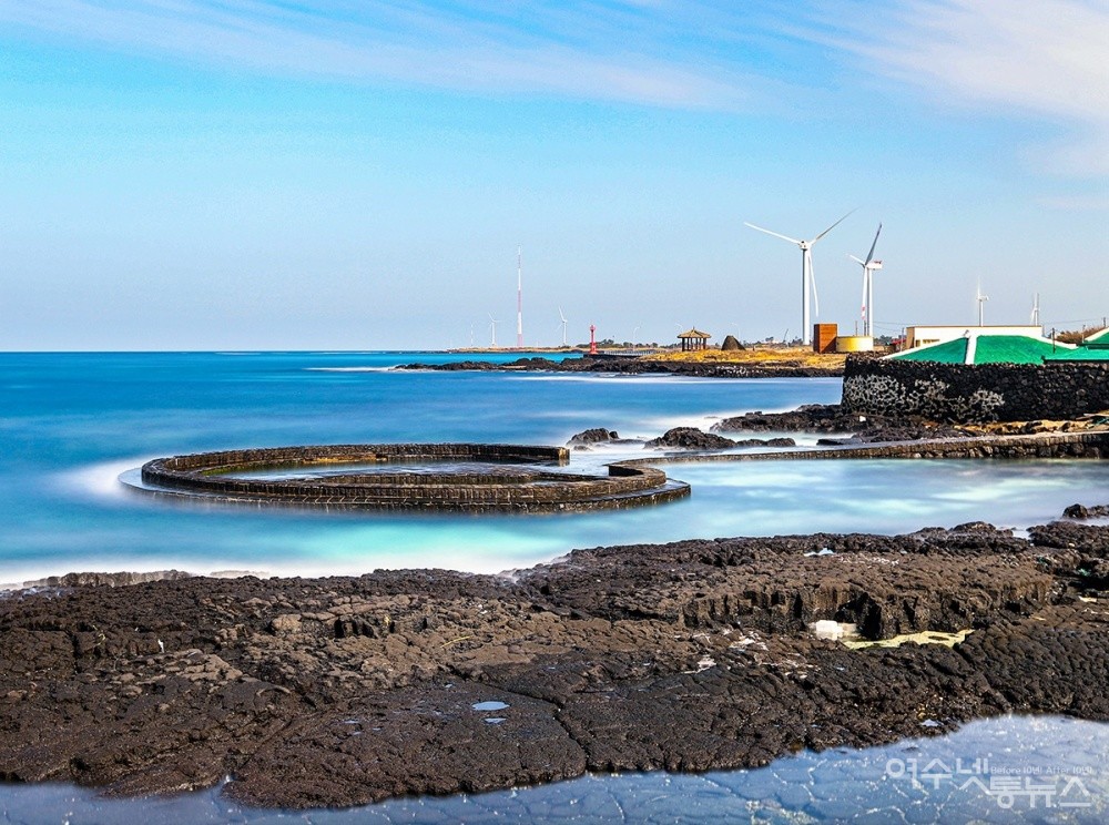▲제주 구좌읍에 위치한 청굴물  ⓒ정종현