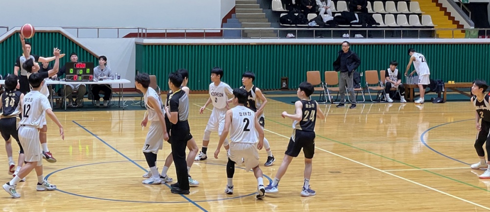 ▲ 스토브리그 농구대회 현장