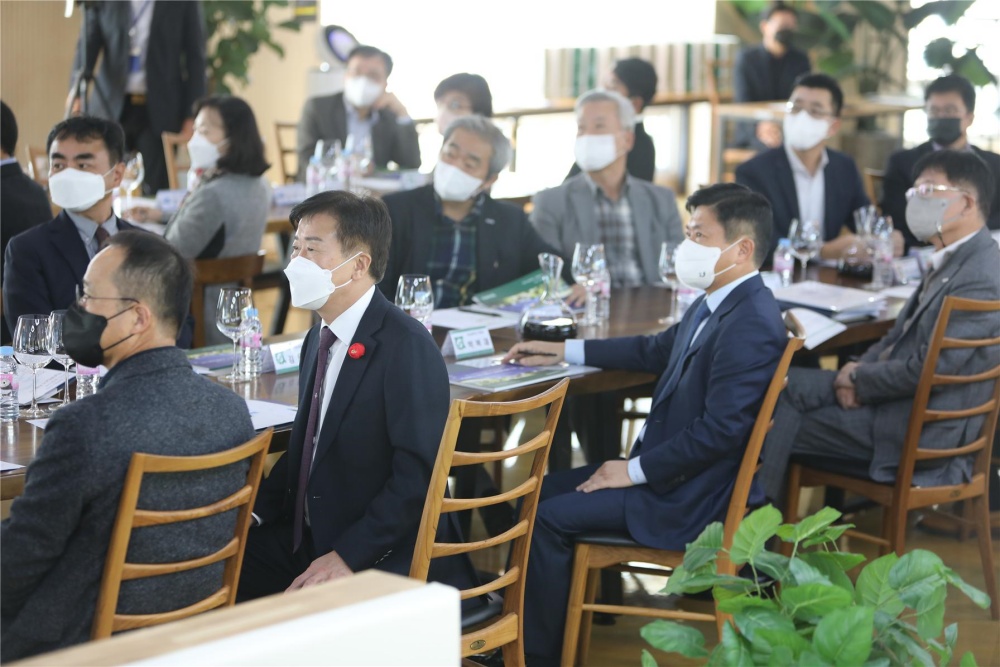 ▲ 청경마루에서 열린 전남대-여수시 상생협력간담회