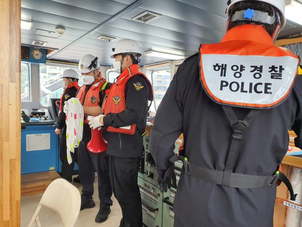 ▲ 수색구조훈련