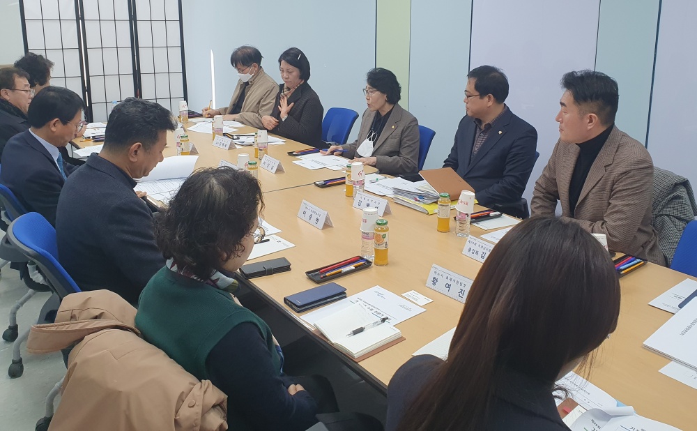 ▲국제남도음식문화큰잔치 전문가 회의 