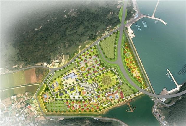 ▲ 화정면 개도간척지 조감도