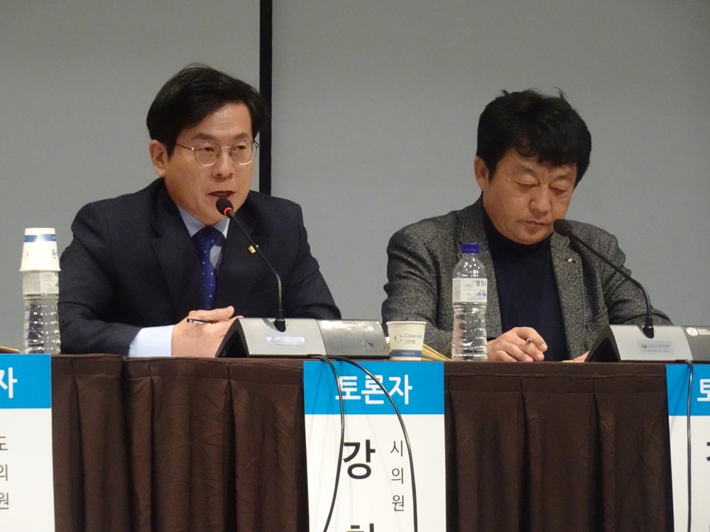 ▲ 강현태 시의원은 여수광양항만공사 운영을 감시 견제할 토대가 필요하다고 주장했다.