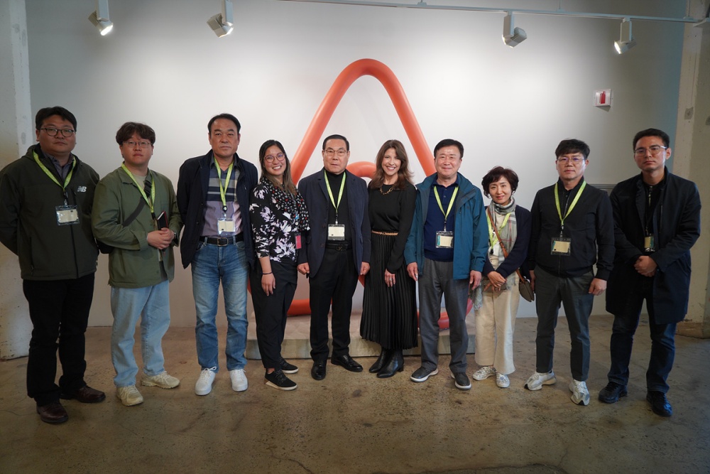 ▲ 에어비앤비 본사 방문