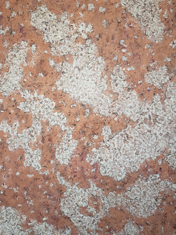 ▲ 유동명, 캔버스에 닥종이·혼합재료 (116.8x80.3cm)