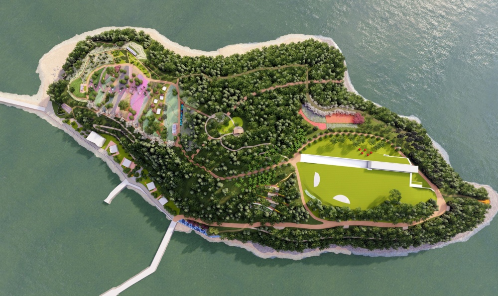 ▲ 여수 장도 해양 예술숲