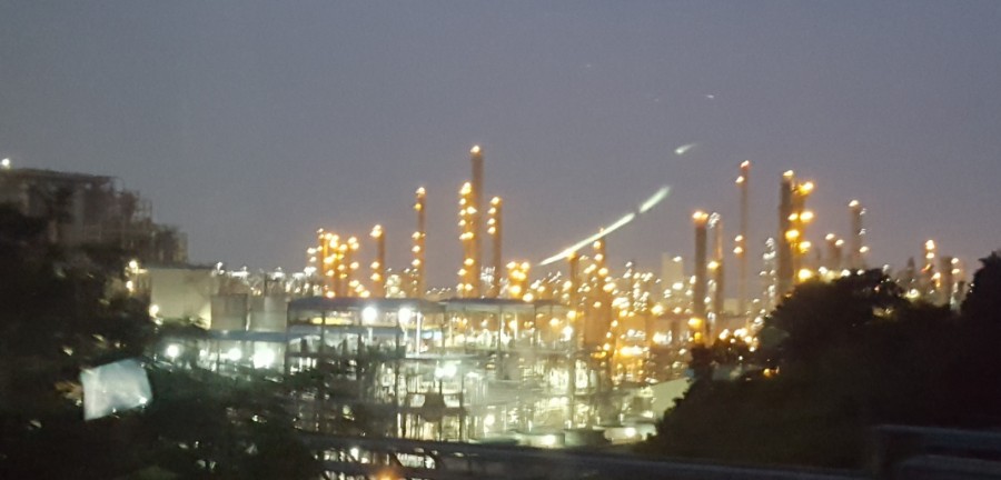 산업단지  야경