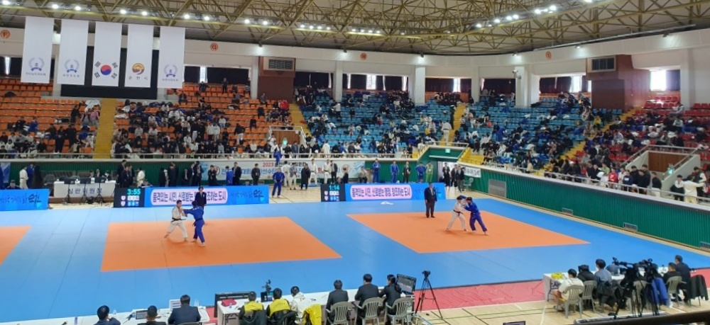 ▲ 순천만국가정원컵 전국유도대회