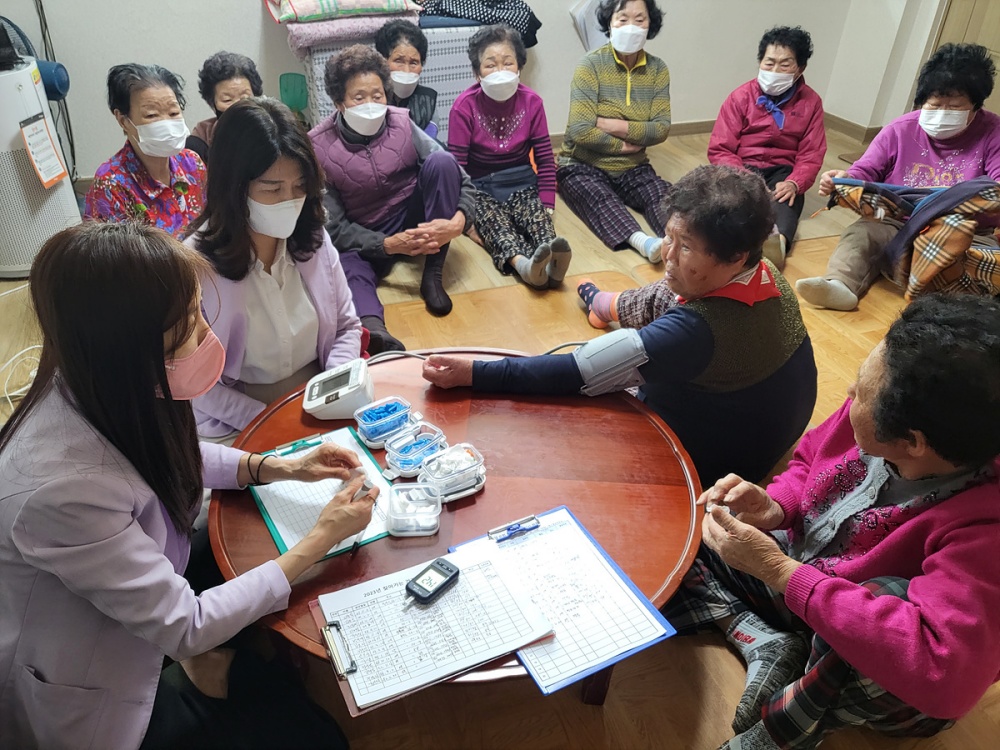 ▲ 섬 주민 통합 의료서비스