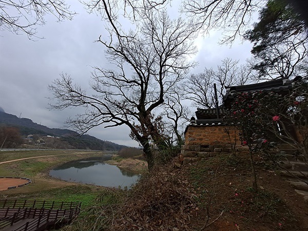 ▲ 섬진강변에 세워진 아름다운 '함허정' 모습 ⓒ 오문수