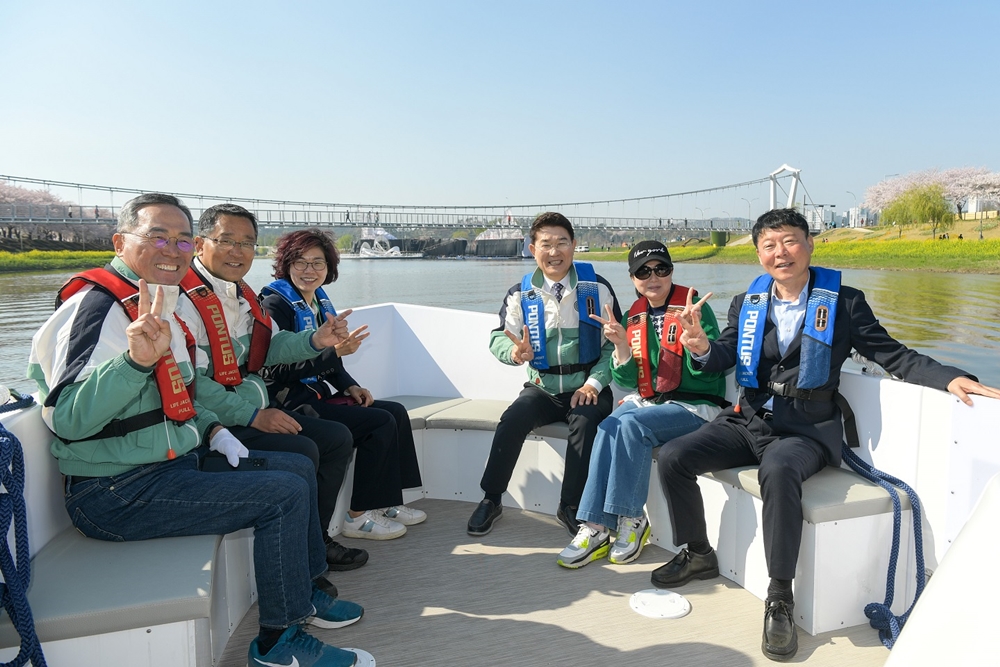 ▲  정원드림호가 운영을 시작했다