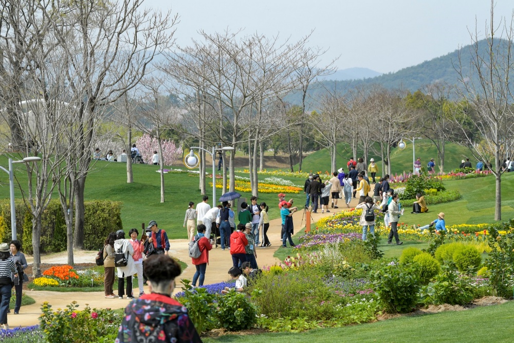 ▲ 2023순천만국제정원박람회 현장