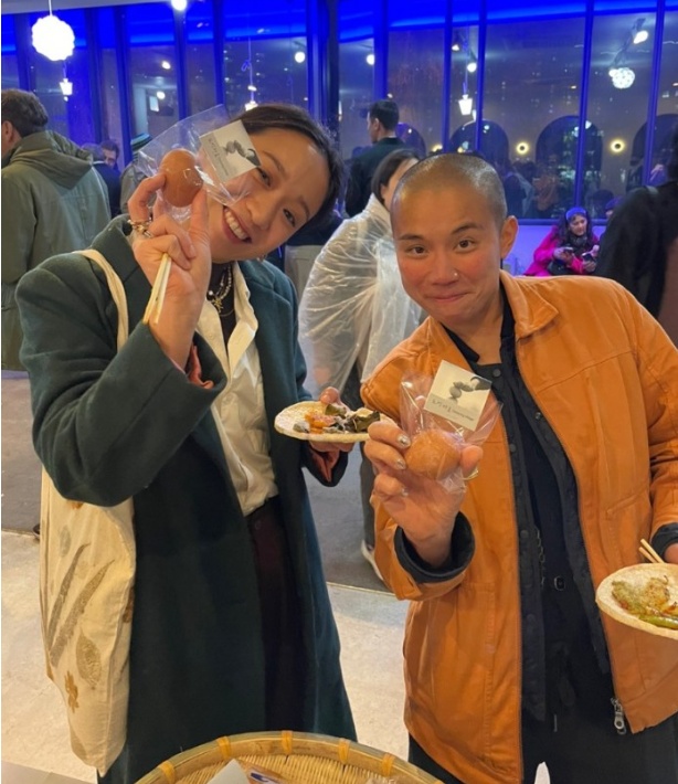 ▲제14회 광주비엔날레에 여수 도성마을 계란이 올랐다. 