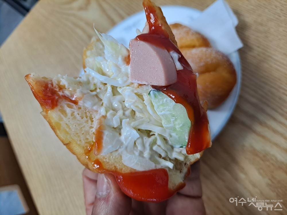 ▲여수 싱글벙글 빵집의 빵 맛은 언제 먹어봐도 그 맛이 한결같다. ⓒ조찬현