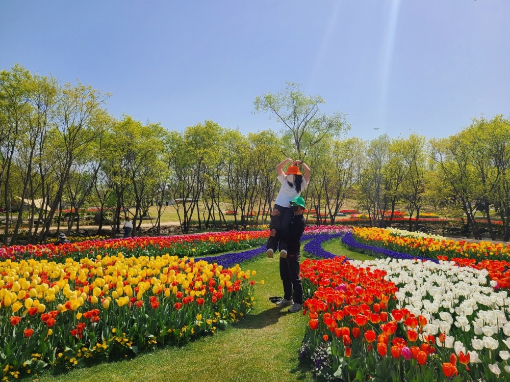 ▲정원박람회 개울길 광장 ⓒ순천시