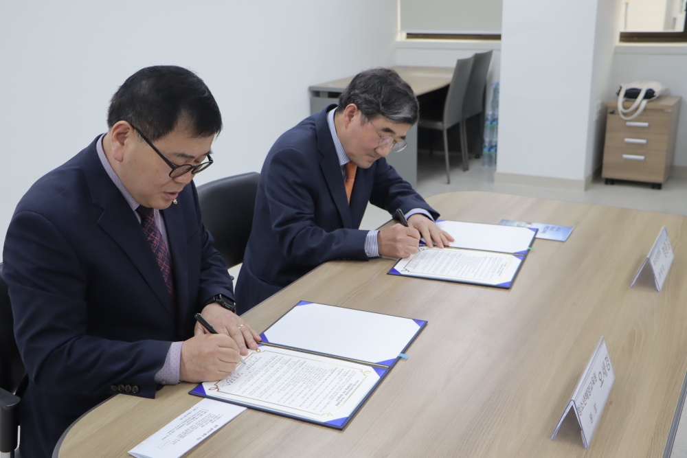 ▲ 여수전남병원-여수시청소년해양교육원 업무협약식