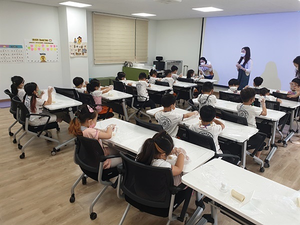 ▲강의실 모습ⓒ 오문수