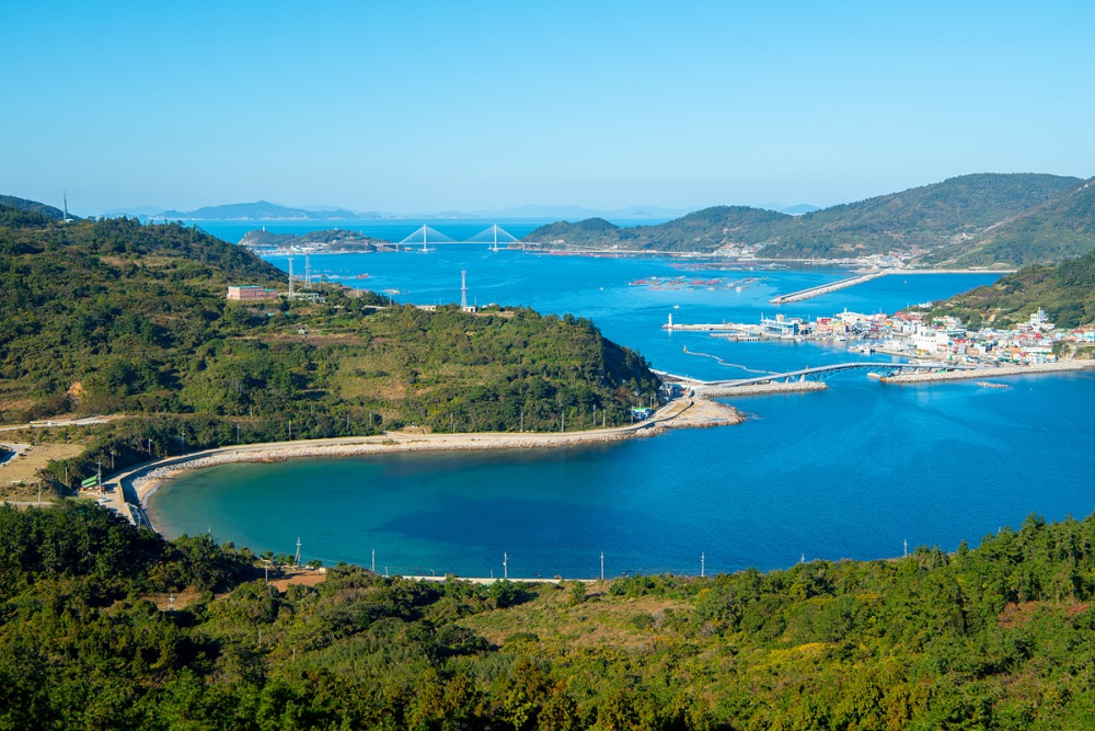 ▲ 삼산면 거문도