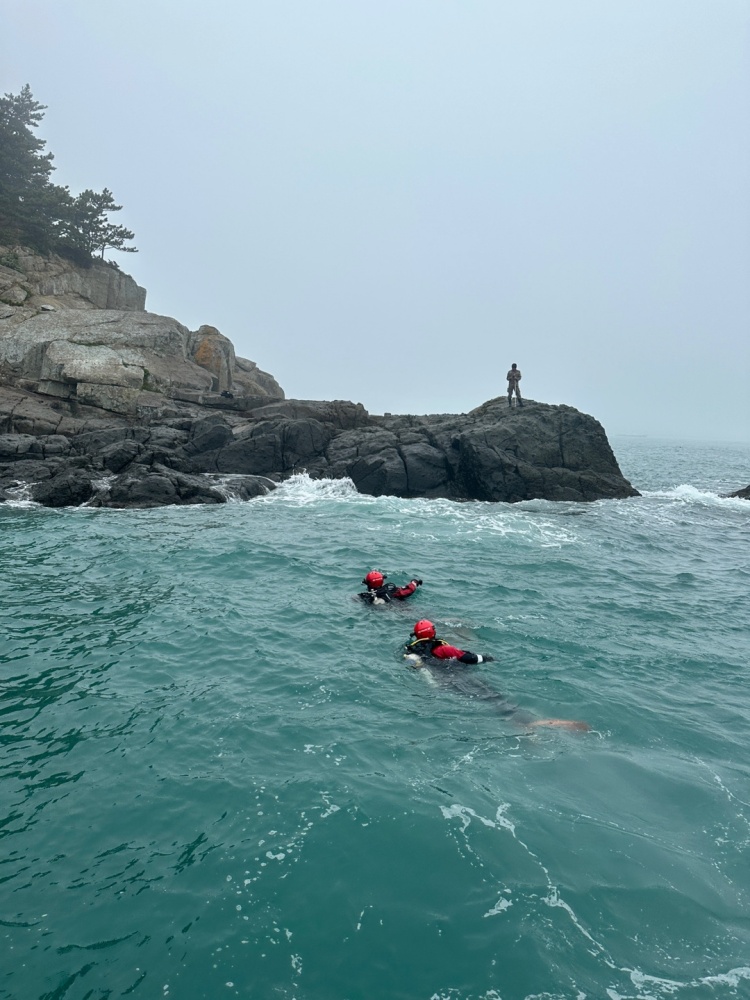 ▲ 수중수색 모습