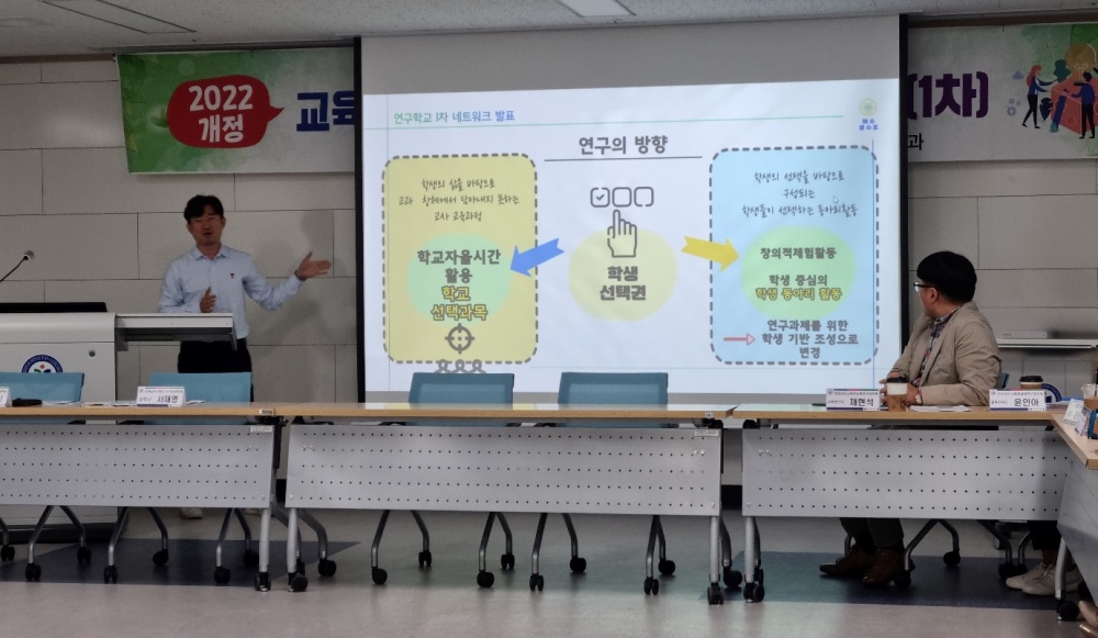 ▲ 전남교육청 교육과정 연구학교 네트워크 워크숍