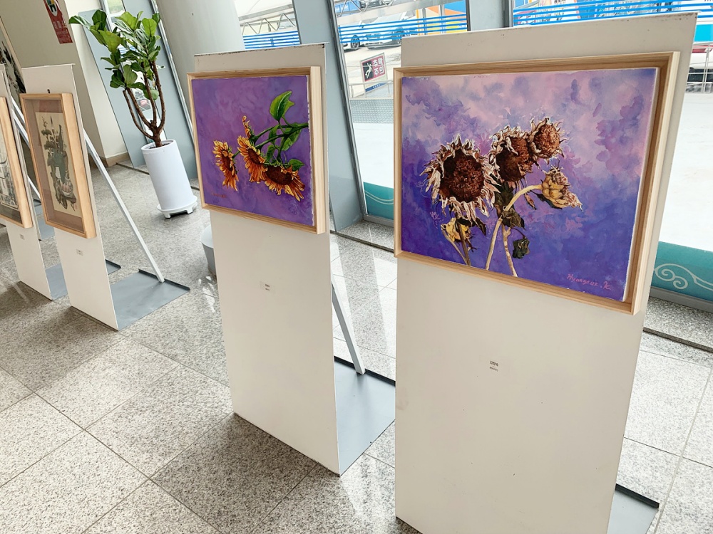 ▲ 찾아가는 미술관 전시 모습