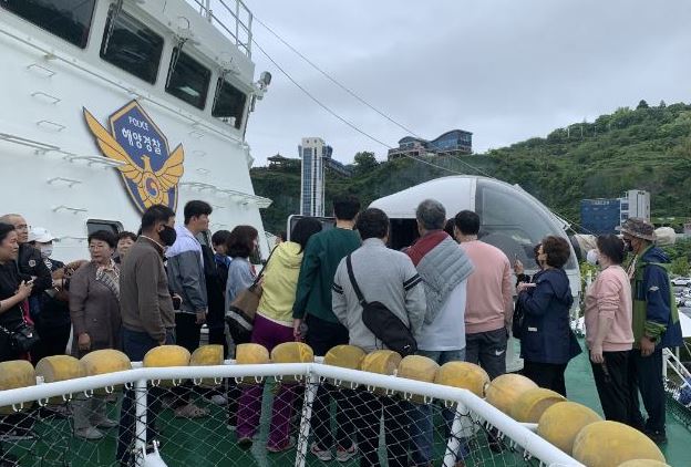 ▲ 바다로함 공개행사 현장