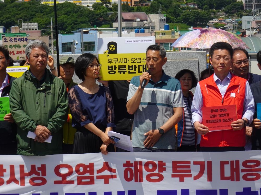 ▲ 전국농민회총연맹 광주연맹회 윤일권 회장