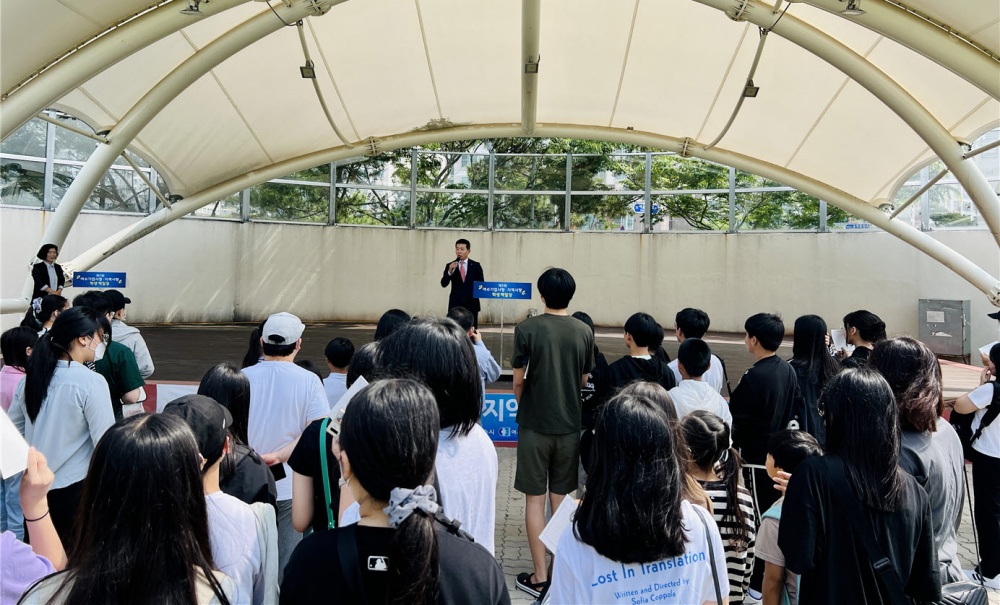 ▲  백일장 대회사