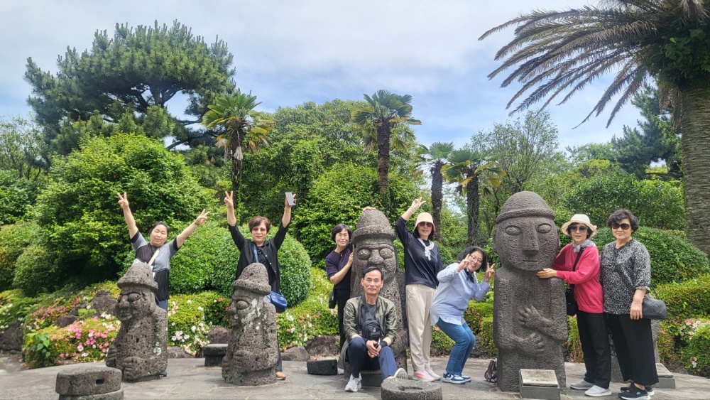 ▲ 제주도를 방문한 장애인 활동지원팀